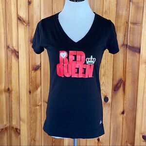 Raw Threads Red Queen Fitted T-Shirt